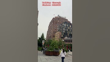 Walking on high line  #highline  #newyork #usa #chelsea #likesharesubscribe