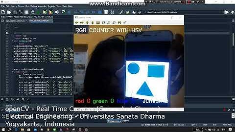 OpenCV - Real Time Counter Object with Spyder