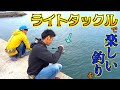 晩秋の堤防はライトタックルでどんな魚が釣れる？