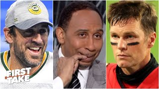 NBA | Stephen A  I’m jumping off the Bucs’ bandwagon, I’m rolling with Aaron Rodgers | First Take