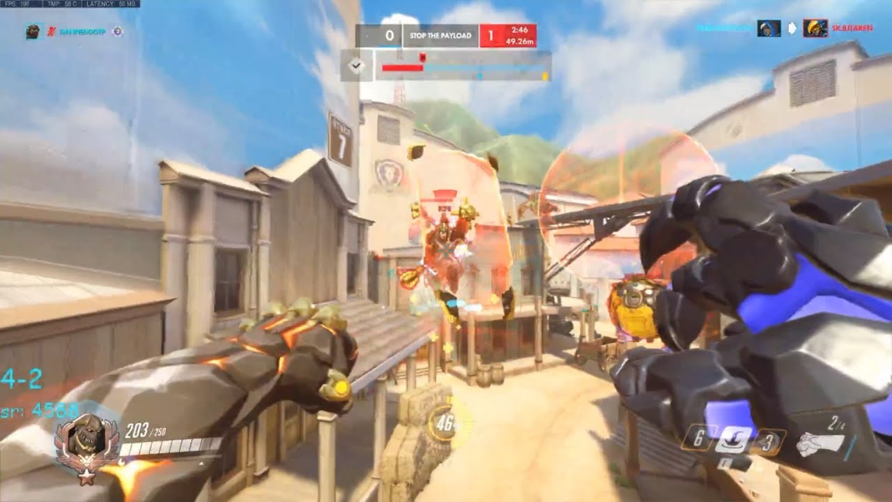 Overwatch Top Ranked Doomfist Pro Dannedd Showing His Gameplay Tricks