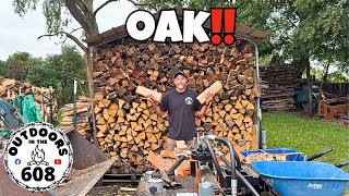 Two Is Better‼️ | Oak Firewood | Wolfe Ridge 22 RS
