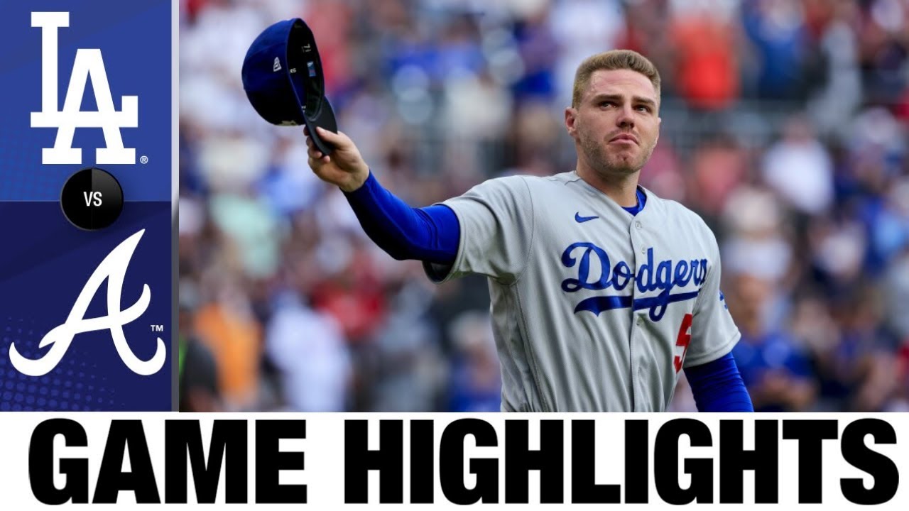 Dodgers vs. Braves Game Highlights (6/24/22) MLB Highlights Freddie