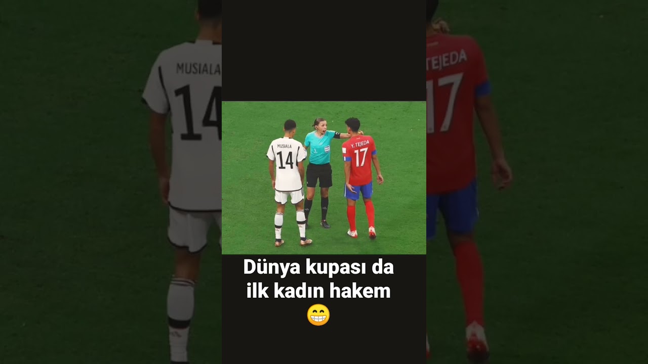 First female referee in the world cup. 