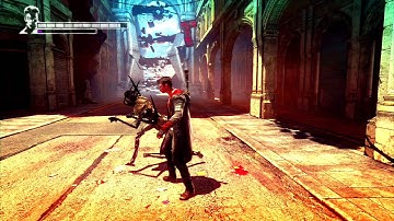 DmC Devil May Cry Demo - Mission 01 - Under Watch - Enemy Glitch