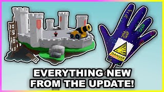 EVERYTHING NEW in the Anniversary UPDATE (Cannon Island, Firework Glove) in SLAP BATTLES! [ROBLOX]