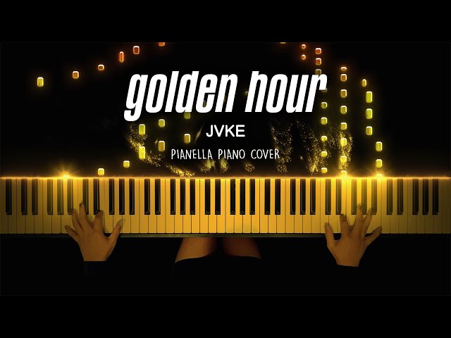 JVKE - golden hour | Piano Cover by Pianella Piano class=