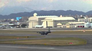 自衛隊機　タッチアンドゴー