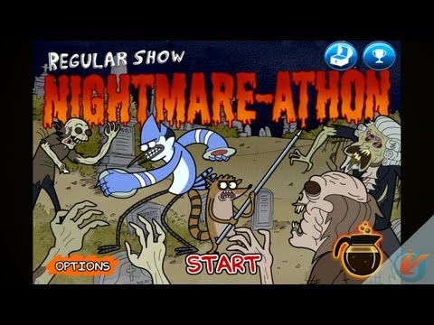 Regular Show   Nightmare athon - iPhone & iPad Gameplay Video