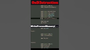 💉HOW HACKERS CHANGING PROCESS MEMORY ❓ #hacking #basics #assembly