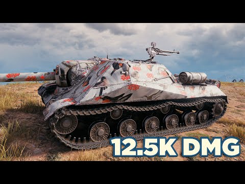 Видео: Объект 704 • БЛ-10 впечатляет! 12.5К урона не напрягаясь )) World of Tanks