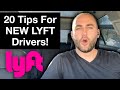 20 TIPS FOR NEW LYFT DRIVERS IN 2023!