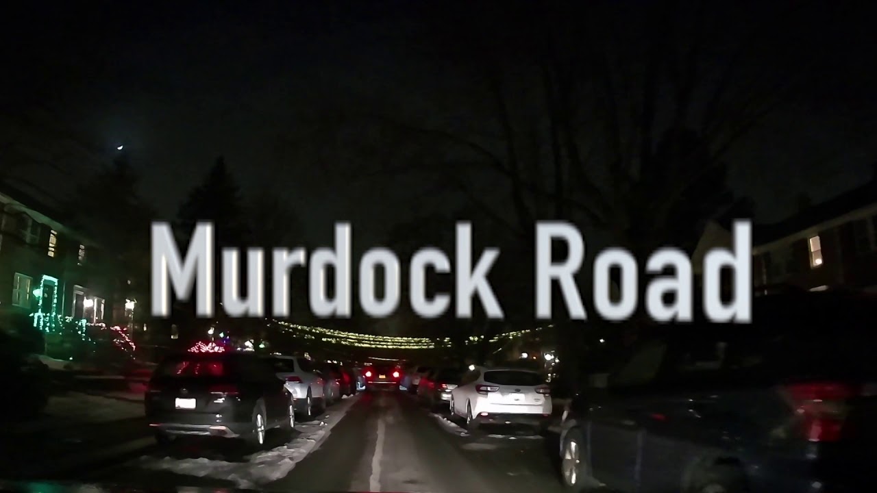 Rodgers Towson, Christmas lights, Dunkirk and Murdock road