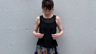 12010519　Mesh Knit Tanktop