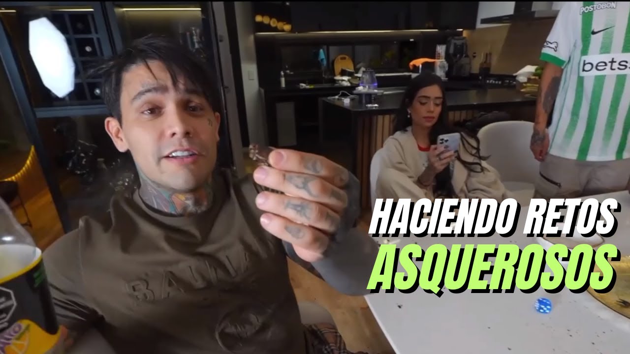 HACIENDO RETOS ASQUEROSOS | Yeferson Cossio - Tio Cossio #yefersoncossio