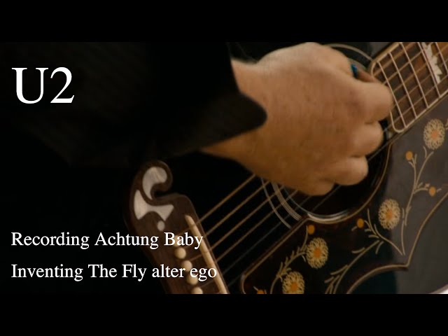 U2 Recording Achtung Baby / Zoo Station/ Inventing The Fly alter ego class=