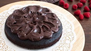 Cake with chocolate ganache recipe ...