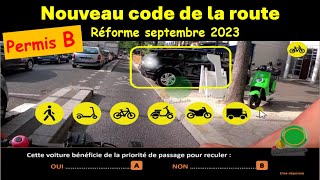 Examen du code de la route] Les nouvelles questions en ligne le 12  septembre – Permis Mag