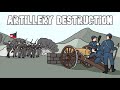 Artillery Destruction on Sunken Lane | War of Rights