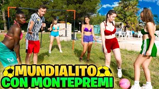 ⚽️MUNDIALITO con le RAGAZZE! IN VILLA con Montepremi 💸 👩🏼