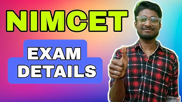 NIMCET EXAM -  Everything you need to know | Sushanth Acharya | Eligibility, passing criteria, sylla
