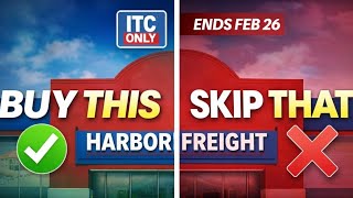 Harbor Freight ITC Sale NOW – Best Deals & What to Skip (Ends Feb 26!)