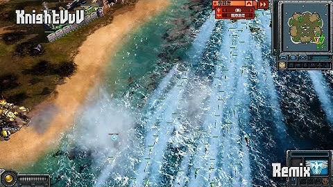 Red Alert 3 MOD Remix PVP test Video 16