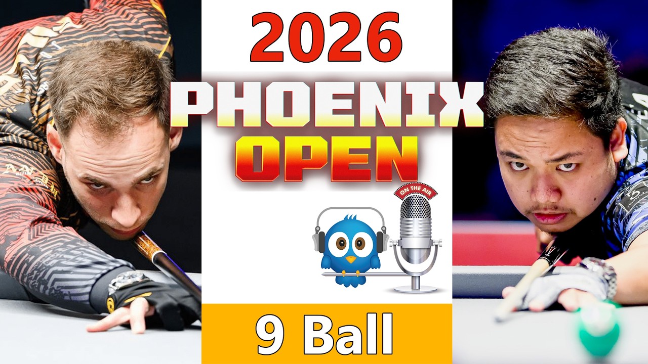 Joshua Filler vs Jeffrey Roda - 9 Ball - 2026 Phoenix Open