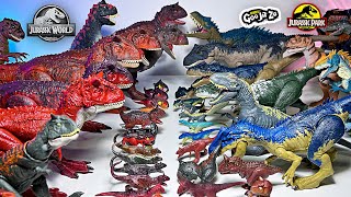 NEW 2024 Carnotaurus VS Allosaurus Collection! Jurassic World Dinosaurs Collection Battle by Dan Surprise 81,004 views 4 months ago 33 minutes