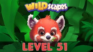 Wildscapes Level 51 - No Boosters (GAMEPLAY)