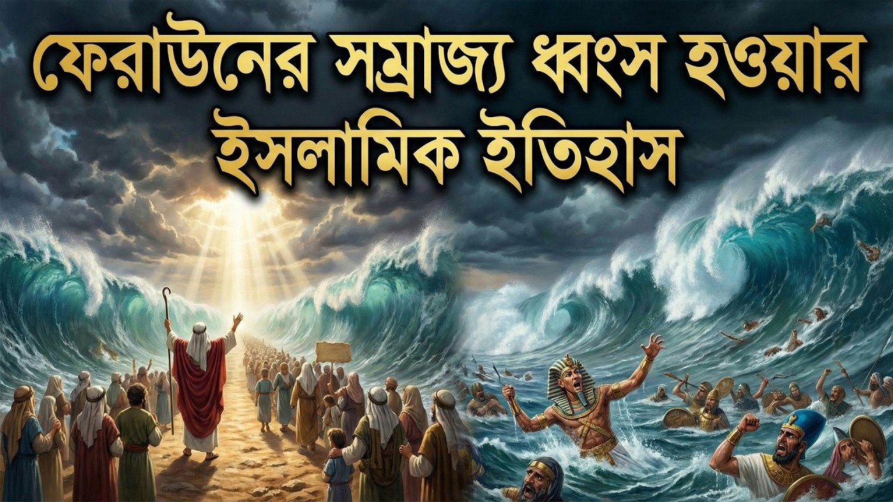 ফেরাউনের সম্রাজ্য ধ্বংস হওয়ার ইসলামিক ইতিহাস