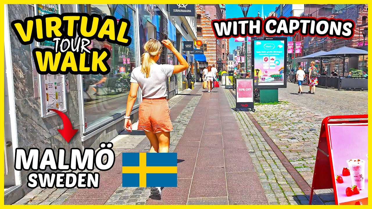Malmö City Center Walk | Malmö Sweden Walking Tour