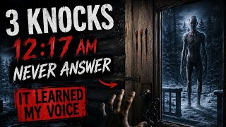 I Ignored the 3 Knocks at My Cabin Door... Then It Learned My Voice | Scary Horror Story