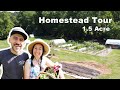 Family Left California to HOMESTEAD on 1.5 Acres Four Years Ago