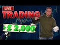 🔴 LIVE TRADING FOREX AND STOCKS WITH SAMUEL LEACH DAY 4