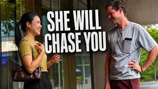 Approach her like this and she will want you