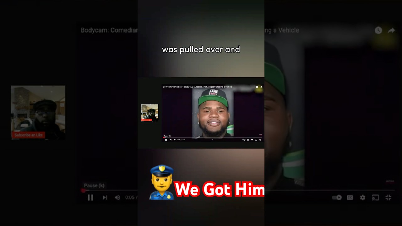 Fatboy SSE Gets Pulled Over An Arressted!