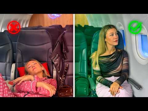 Qué deberías HACER DURANTE UN VUELO dependiendo de TU ASIENTO