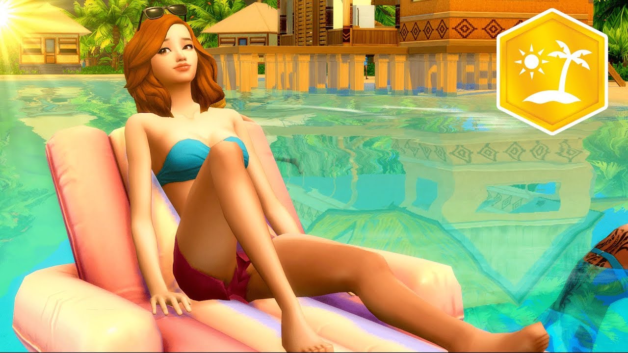 CALL TO THE OCEAN! 💦🐬 || The Sims 4 || Island Living ~ Part 1 - YouTube