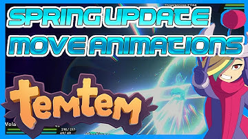 TEMTEM UPDATED MOVES SPRING PATCH - New Battle Animations added in Spring Patch for Early Access