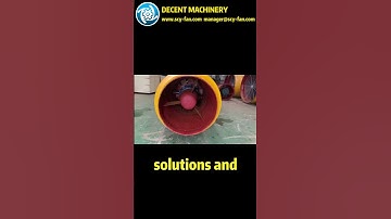 Custom-Engineered Mining Fans by Decent Machinery for Safe Underground Operations