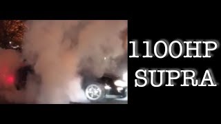 Toyota Supra Anti Lag Burnout 1100hp Isp Performance Dyno Day