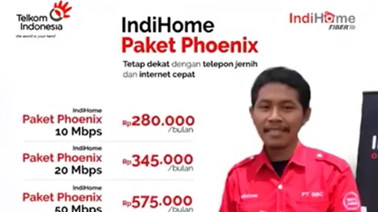 Indihome Paket Phoenix - YouTube