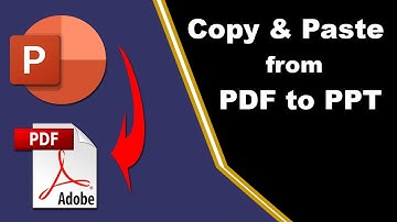 How to Copy and Paste from a PDF to Power Point on Adobe Acrobat Pro 2020