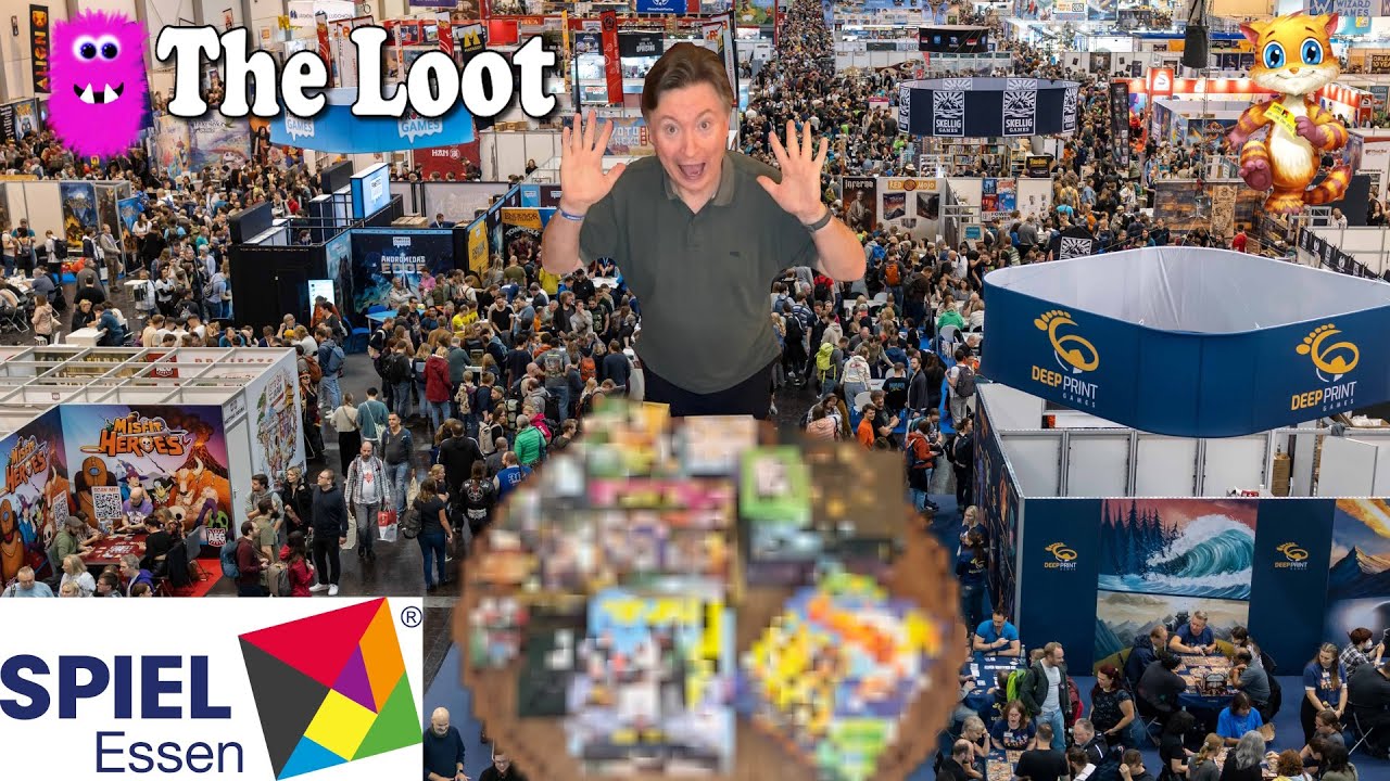 Обзор игры Essen 2025 Дэвида, отложенный до следующего обновления Essen Loot