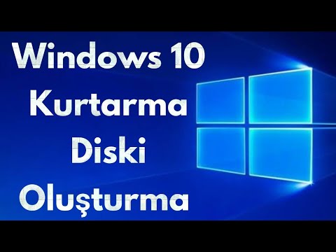 Video: Windows Kurtarma Diski Nasıl Oluşturulur