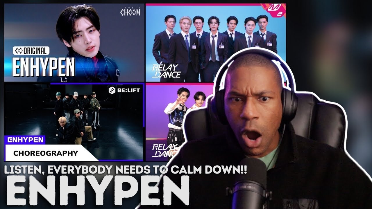 ENHYPEN | 'No Doubt' Studio Choom, 'Brought the Heat Back' Relay 'Daydream' Dance Practice REACTION