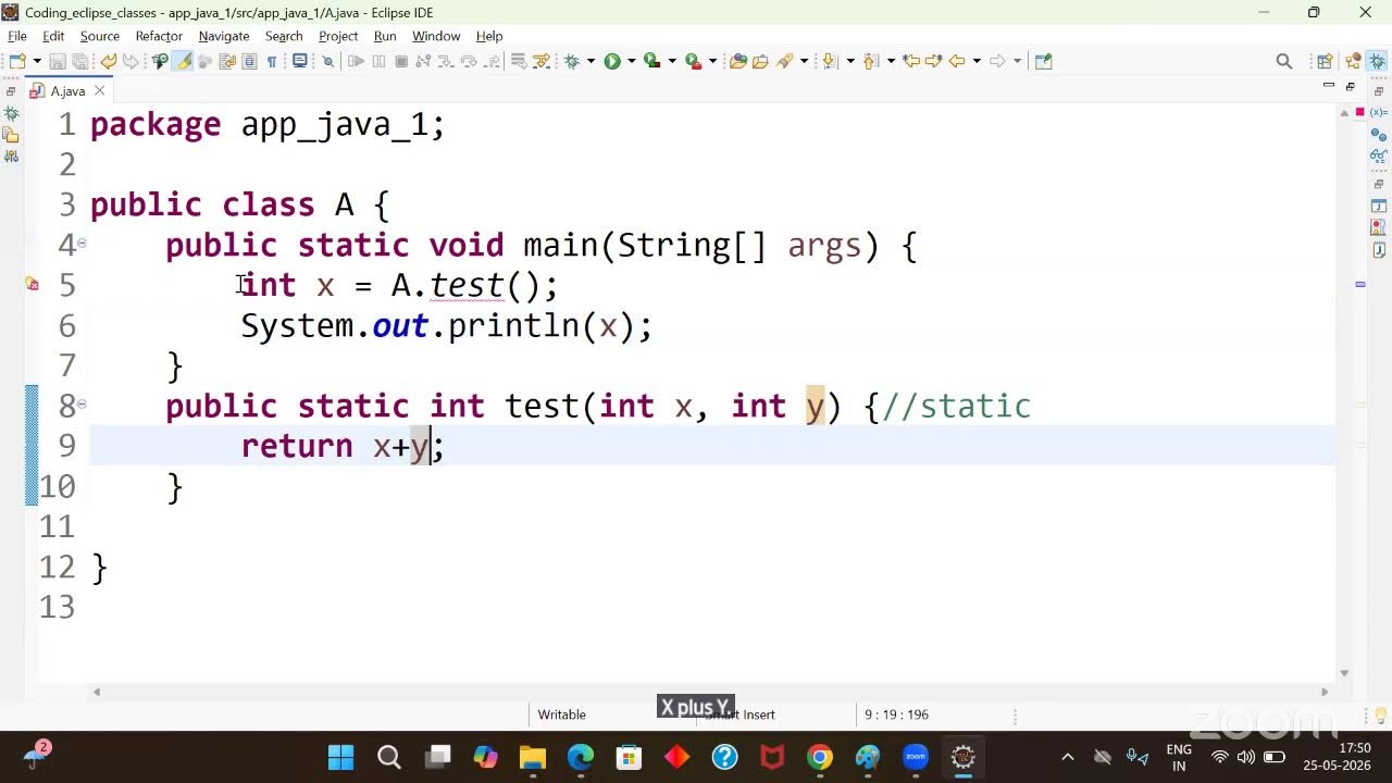 12th may 2026 - Core Java Demo Session 4 - YouTube
