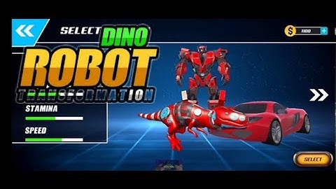 Dino Robot Car Game| Ultimate Dino Robot Transform| Android 2020 Gameplay