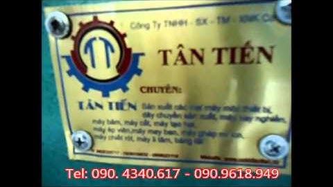 Đang lắp ráp máy cắt túi nilon khổ 1 mét